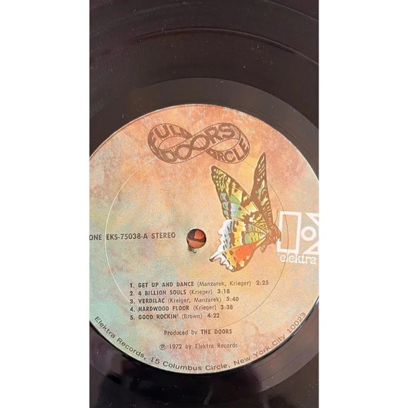 THE‎ DOORS-FULL CIRCLE LP- ORIG 1972 ELETRA Records EKS 75038 CLEAN-PLAY TESTED - Picture 11 of 13